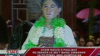 SONA Imahen ni San Pedro Calungsod dumating na sa Pilipinas [upl. by Yeniar]