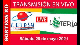 LEIDSA y Lotería Nacional en vivo  Sábado 29 de mayo 2021 855 PM [upl. by Euginom860]