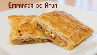 Empanada de Atun de Hojaldre con Pimiento Huevo y Cebolla [upl. by Ravi727]