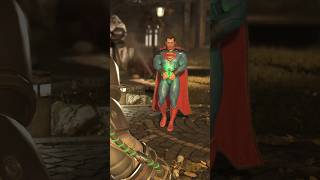 Evil Superman wants to put collar on bane 😂🤣 injustice2 shorts [upl. by Jerome]