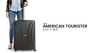 American Tourister Lock N Roll  Bagageonline [upl. by Noble614]