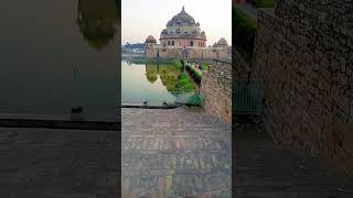 Sher Shah shuri ka makbara sasaram view shershah suri february 2024shorts [upl. by Aisor]