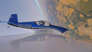 Test Flying Van’s RV Aircraft Fleet IFR  Aerobatics in one plane Part 1 [upl. by Mukund]