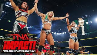 NXT and TNA Stars COLLIDE in ALLSTAR Tag Team Match  TNA iMPACT Oct 10 2024 [upl. by Anilad591]