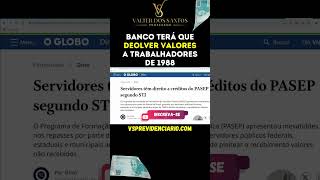 BANCO TERÁ QUE DEOLVER VALORES A TRABALHADORES DE 1988 [upl. by Leong874]