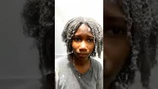 😱 Maximum hydration method on 4c hairbentonite clay mask naturalhair shorts viral [upl. by Eicart]