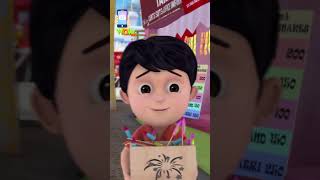 Fursatganj ki Diwali 01  Vir The Robot Boy  Diwali Special  3D Hindi Cartoon Shorts virshorts [upl. by Savell]