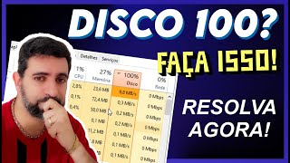 ESTÁ COM DISCO 100  VEJA ALGUMAS SOLUÇÕES  GUIA DEFINITIVO [upl. by Legnalos]