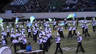 Bartow High School Marching Band MPA competition at Winter Haven FL [upl. by Ecurb]