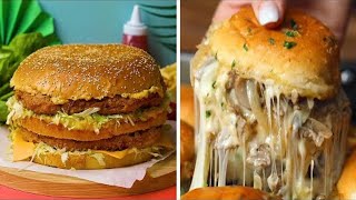 Top 10 Best Burger Recipes Of The Decade [upl. by Senga]