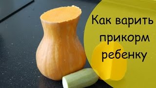 Как варить прикорм из овощей ребенку 6 месяцев [upl. by Trebo243]