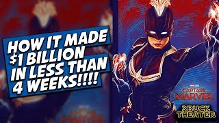 CAPTAIN MARVEL HIT 1 BILLION IN LESS THAN A MONTH [upl. by Okime]