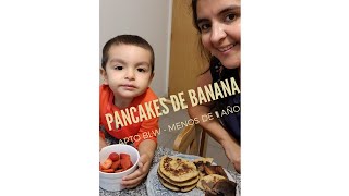 Pancakes de banana con peques [upl. by Sall]