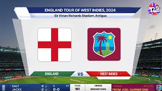 🔴 Live WI Vs ENG Live Match Today – 1st T20  West Indies Vs England Live  England vs West Indies [upl. by Nylrebma]