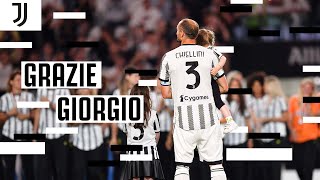 Thanks for everything Giorgio 🤍🖤  Chiellinis Juventus send off  THEGR3ATGIORGIO [upl. by Jaella]