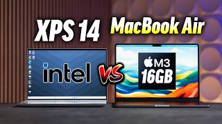 XPS 14 vs MacBook Air M3  Worth 700 MORE than the Air [upl. by Eliezer]