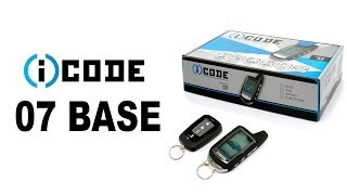 iCode 07 Base — автосигнализация — видео обзор 130comua [upl. by Elnora203]