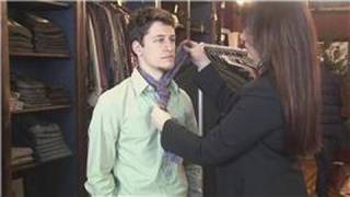 Tying Ties  How to Tie an Ascot Knot [upl. by Adekahs]