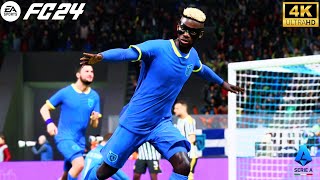 FIFA 24  Napoli vs Juventus  Serie A 2324 Full Match 4K60 [upl. by Neleh]