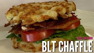 BLT Chaffle Sandwich  Keto Recipe  Sue Hall [upl. by Eseuqcaj]