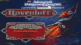 Ravenloft gameplay PC Game 1994 [upl. by Oecile]