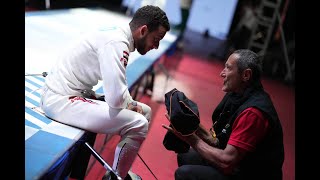 2324 Cali Epee GP  Mens Semifinal 1 [upl. by Icnarf182]