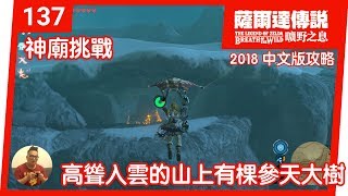 【薩爾達傳說 曠野之息】137高聳入雲的山上有棵參天大樹 2018 中文版 [upl. by Assertal]