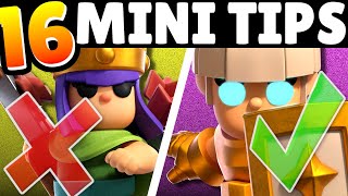 16 Clash Mini Tips I WISH I Knew [upl. by Eluk]