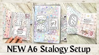 A6 Stalogy  New setup  2023 planner setup [upl. by Daffie]