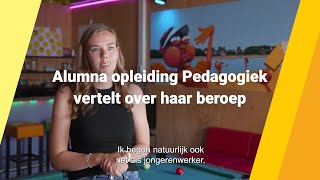 Sylke alumna opleiding Pedagogiek vertelt over haar beroep  hogeschool Windesheim [upl. by Atiuqahc928]