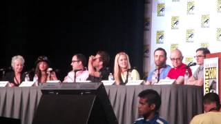 Legend of Korra panel 24  SDCC 2012 [upl. by Ynnot991]