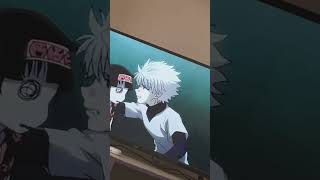 Killua apologised to Nanika and Aluka youtubeshorts trending youtub quicktips hunterxhunter [upl. by Nalyr169]