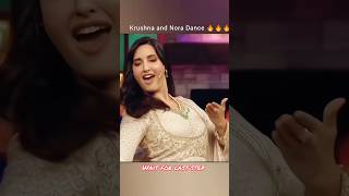 Krushna and Nora dance dance norafatehi krushna dancereels norafatehidance dance shorts [upl. by Ahsienat973]