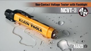 NCVT3 NonContact Voltage Tester with Flashlight [upl. by Dranyl]