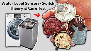 Washing Machine Water Pressure Level SensorSwitch Working Principal amp Repair [upl. by Silado349]