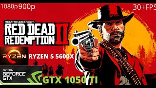 Red Dead Redemption 2 Ryzen 5 5600x GTX 1050 TI [upl. by Piwowar]