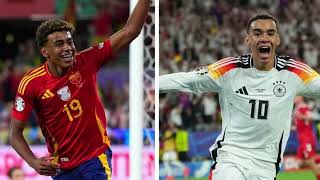 Jamal vs Yamal Germany and Spains wonderkids face off in Euro 2024 final before the final [upl. by Anaile]