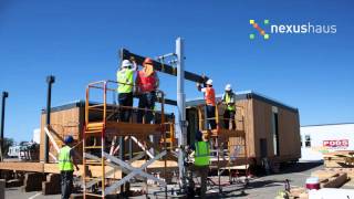 Solar Decathlon Timelapse  UTTUM NexusHaus 2015 [upl. by Nasaj]