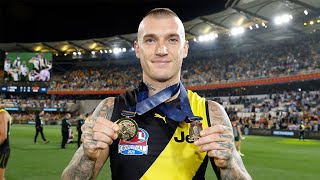 Dustin Martin wins a recordbreaking third Norm Smith medal  2020 Toyota AFL Grand Final  AFL [upl. by Wera]