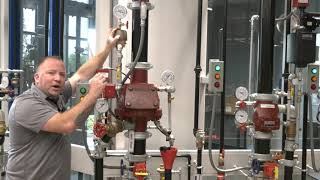 System Reset Model F Dry Valve  Dry Pipe Fire Sprinkler System [upl. by Yentirb]