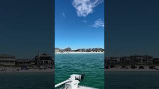 Fishing from Grayton Beach and the GORGEOUS views from the boat  30A Florida [upl. by Ahsenat]