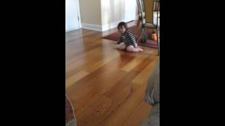 BABY dancing to Hot DOG HOT DOG HOT DIGGITY DOG Mickey MOUSE Clubhouse [upl. by Ferrell]