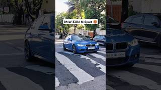 BMW 320d M Sport 🥵 trending luxurycar shorts viral supercar [upl. by Lledrev]