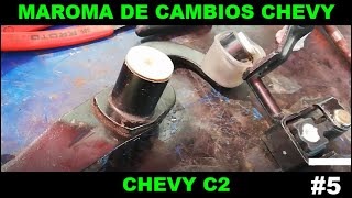 Como cambiar los empaques la maroma de la palanca de velocidades un Chevrolet Chevy  Opel Corsa [upl. by Ruelu]