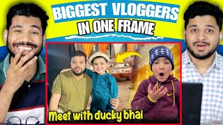 Shirazi Met Ducky Bhai Vlog Reaction [upl. by Woods]