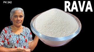 റവ വീട്ടിൽ ഉണ്ടാക്കാം  How to make Rava at home rava [upl. by Berk]