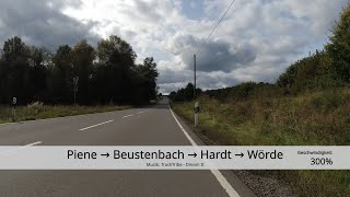 GM Piene → Beustenbach → Hardt → Wörde [upl. by Drauode]