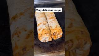 Double lavash döner with plenty of ingredients kitchenthemixfood food [upl. by Rednave]