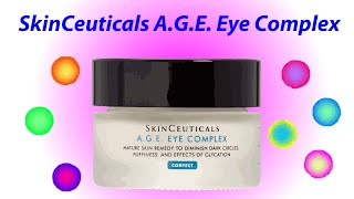 SkinCeuticals AGE Eye Complex review [upl. by Aleekat]