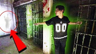 EXPLORING HIDDEN HAUNTED JAIL  at night [upl. by Leraj]